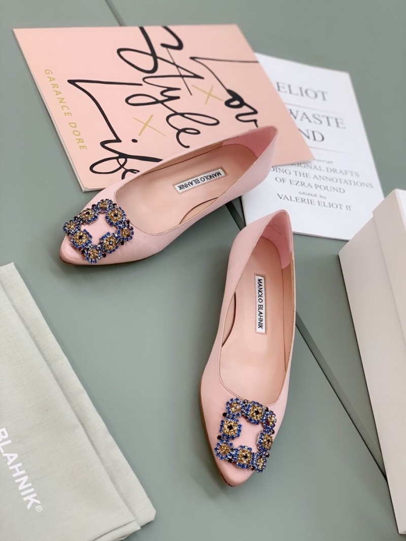 Manolo Blahnik flat shoes